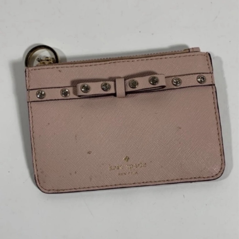 Kate Spade New York Laurel Way Jeweled Bitsy Cardholder Warm Vellum